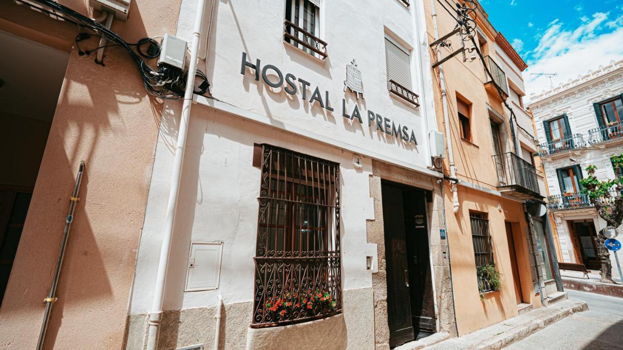 Hostal La Premsa Ареньс-де-Мар Экстерьер фото